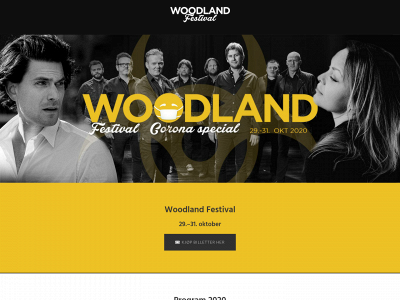 woodlandfestival.no snapshot