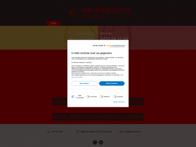 nr-projects.be snapshot