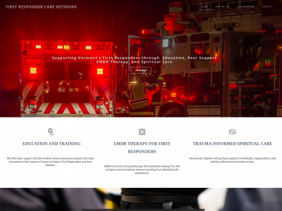 www.firstrespondercarenetworkvt.com snapshot