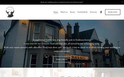 blackbullgodmanchester.co.uk snapshot