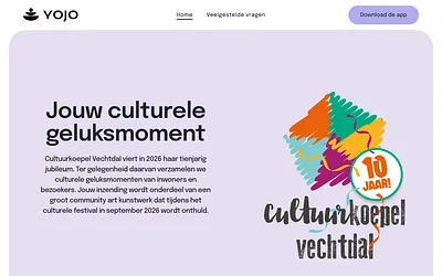 cultuurkoepelvechtdal10jaar.nl snapshot