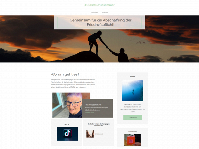 dubistderbestimmer.de snapshot