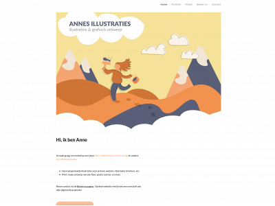 annevandenbiggelaar.nl snapshot