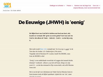 eeniggod.nl snapshot
