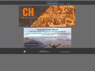 chpersonaltraining.com snapshot