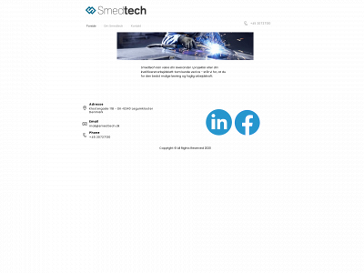 smedtech.dk snapshot