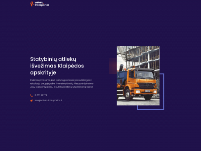 vakarutransportas.lt snapshot