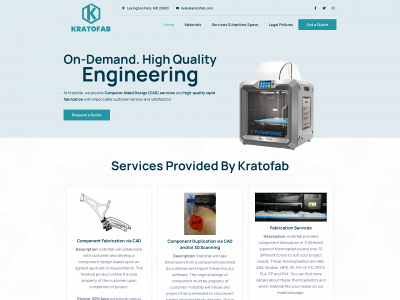 kratofab.com snapshot