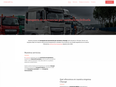 www.transporteschacapi.com snapshot