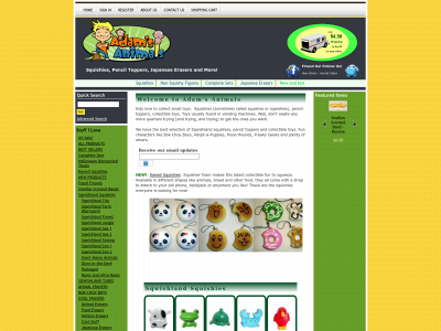 adamsanimals.com snapshot