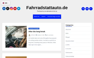 www.fahrradstattauto.de snapshot