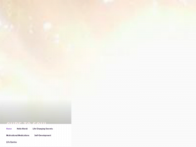 curetosoul.com snapshot