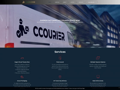 ccourier.co.uk snapshot