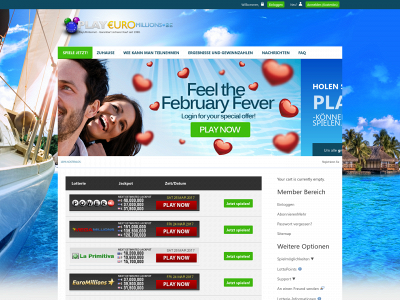 playeuromillions.be snapshot
