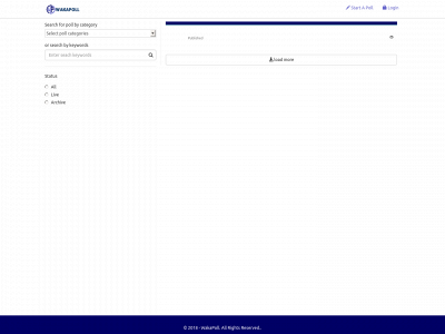 app.wakapoll.ng snapshot