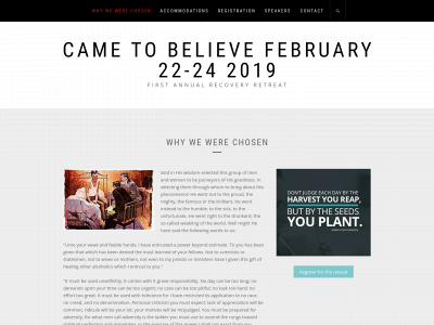 sobrietyandbeyondretreat.com snapshot