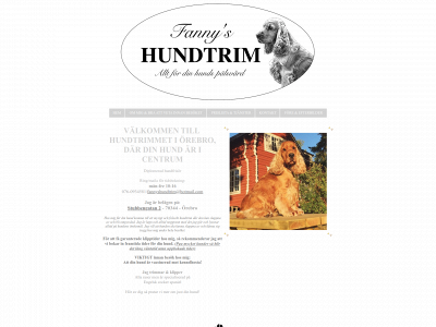 fannyshundtrim.se snapshot