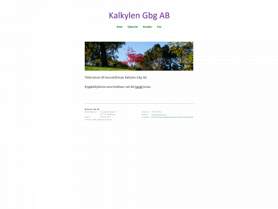 kalkylen.se snapshot