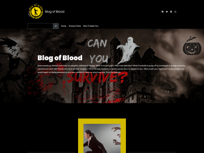 blogofblood.com snapshot
