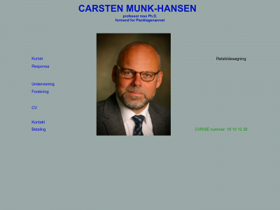 munk-hansen.eu snapshot