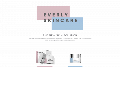 everlyskincare.com snapshot