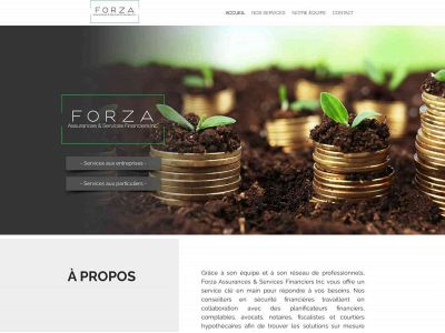 forzaassurances.ca snapshot