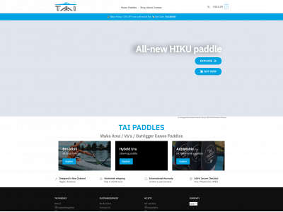 taipaddles.com snapshot