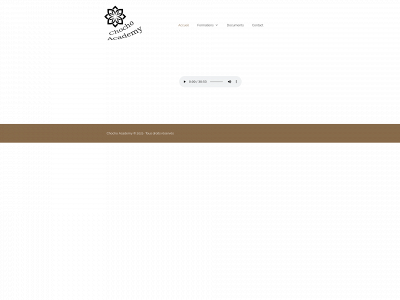 chocho-academy.ch snapshot