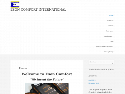esoncomfort.com snapshot