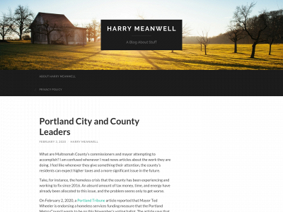harrymeanwell.us snapshot