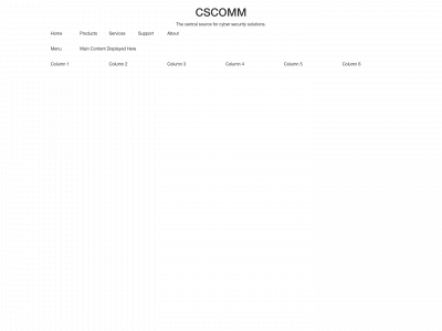cscomm.org snapshot