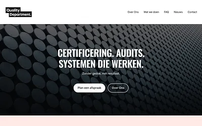 quality-department.nl snapshot