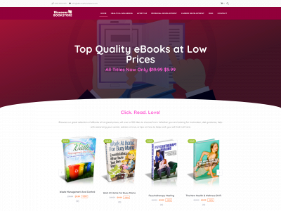 discoverbookstore.com snapshot