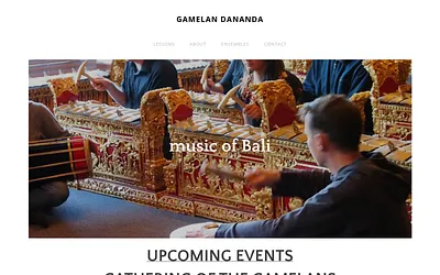 www.gamelan.com.au snapshot
