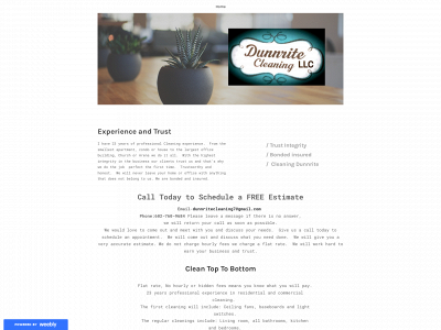 www.dunnrite-cleaning.com snapshot
