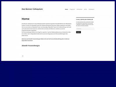 bonner-colloquium.de snapshot
