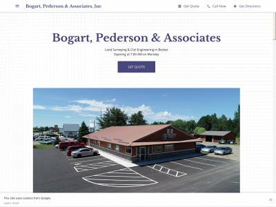 bogart-pederson.com snapshot