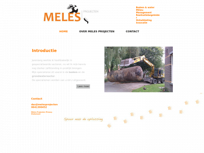 melesprojecten.nl snapshot
