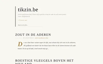 tikzin.be snapshot