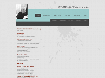 oyvindaase.no snapshot