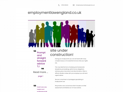 employmentlawengland.co.uk snapshot