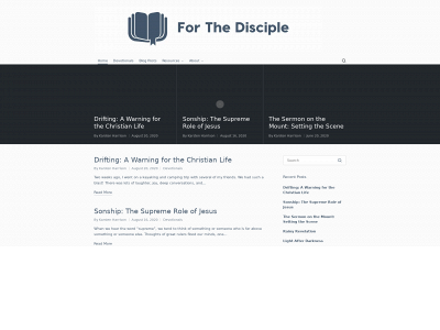 forthedisciple.com snapshot