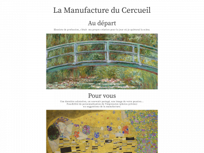 lamanufactureducercueil.fr snapshot