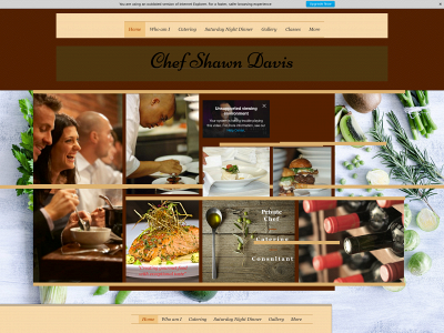 chefshawndavis.com snapshot