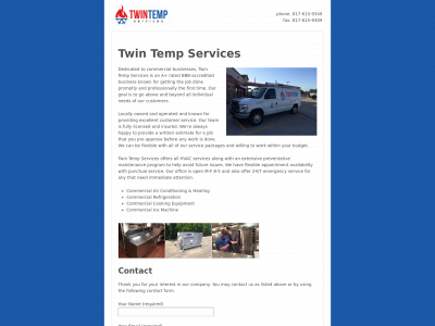 twintempservices.com snapshot