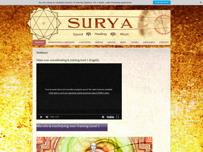 suryasoundhealing.be snapshot