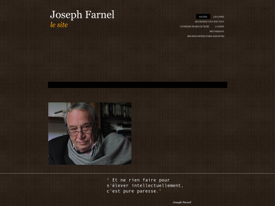 josephfarnel.com snapshot