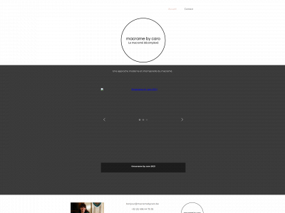 macramebycaro.be snapshot
