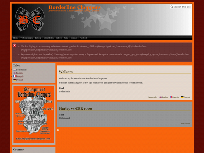 borderline-choppers.com snapshot