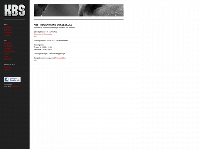 bokseskole.dk snapshot